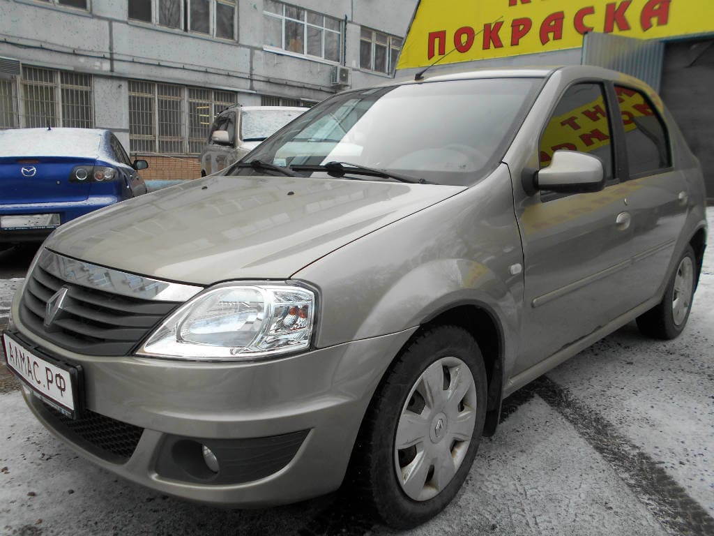 Покраска Renault Logan 🚗 Рено Логан 🚗 Москва ВАО 🔨 Алмас